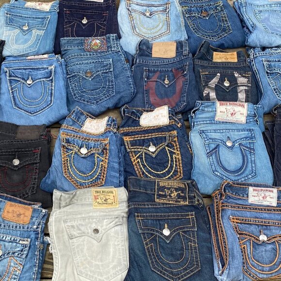 True Religion Mystery Box - 3 Pairs Included - All Sizes Available - Picture 1 of 13